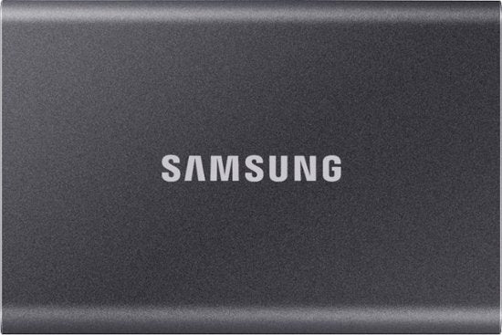 Samsung 2TB Portable Solid State Drive USB 3.1 Type C and Type A Connections